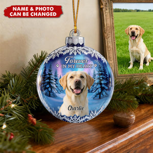 Custom Dog Photo - Personalized 1-Layer Acrylic Ornament