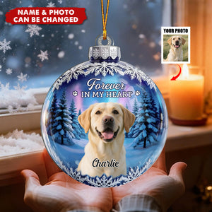 Custom Dog Photo - Personalized 1-Layer Acrylic Ornament