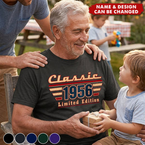 Custom T-shirt, Hoodie - Personalized Father's Day Birthday Gifts For Dad, Grandpa, Family, Yourself - Generations Built On Love