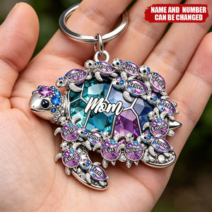 Custom Shaped Acrylic Keychain - Personalized Mother's Day Birthday Gifts