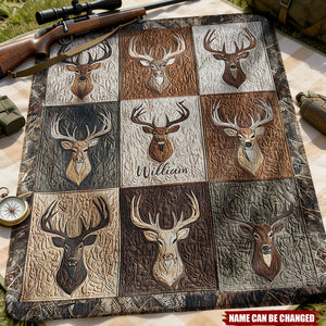 Love Hunting - Personalized Hunting Blanket