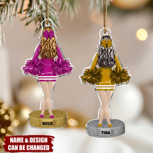 Best Cheerleader Of The Year - Personalized Cheerleading Ornament