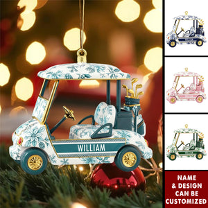 Personalized Gifts For Golf Lovers Christmas Ornament