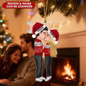Our First Christmas Together - Personalized Christmas Acrylic Ornament