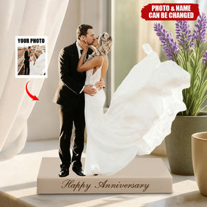 Personalized Couple Custom Shaped Acrylic Plaque