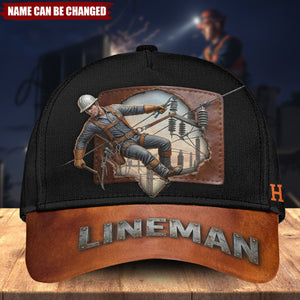 Love Lineman - Personalized Lineman Classic Cap