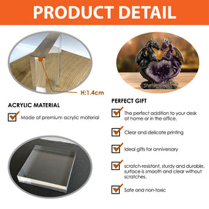 You & Me We Got This - Personalized Custom Shaped Acrylic Plaque