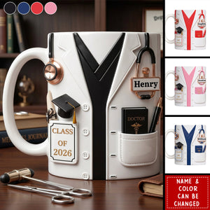 Doctor Class Of, Personalized Custom Coffee Mug, Gift For Doctors