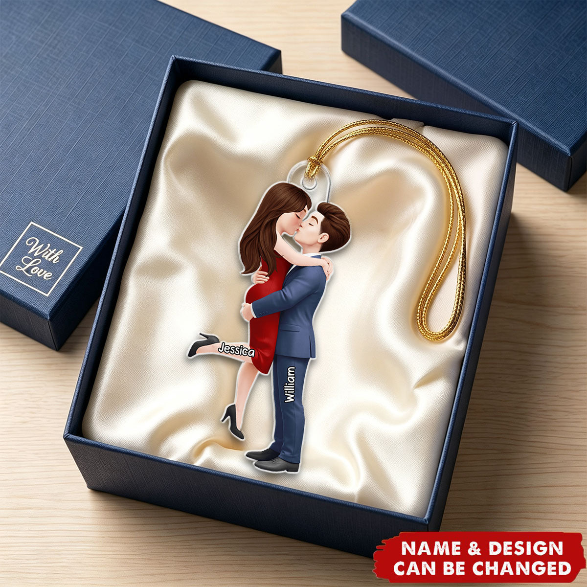My Missing Piece - Personalized Acrylic Custom Shape Ornament