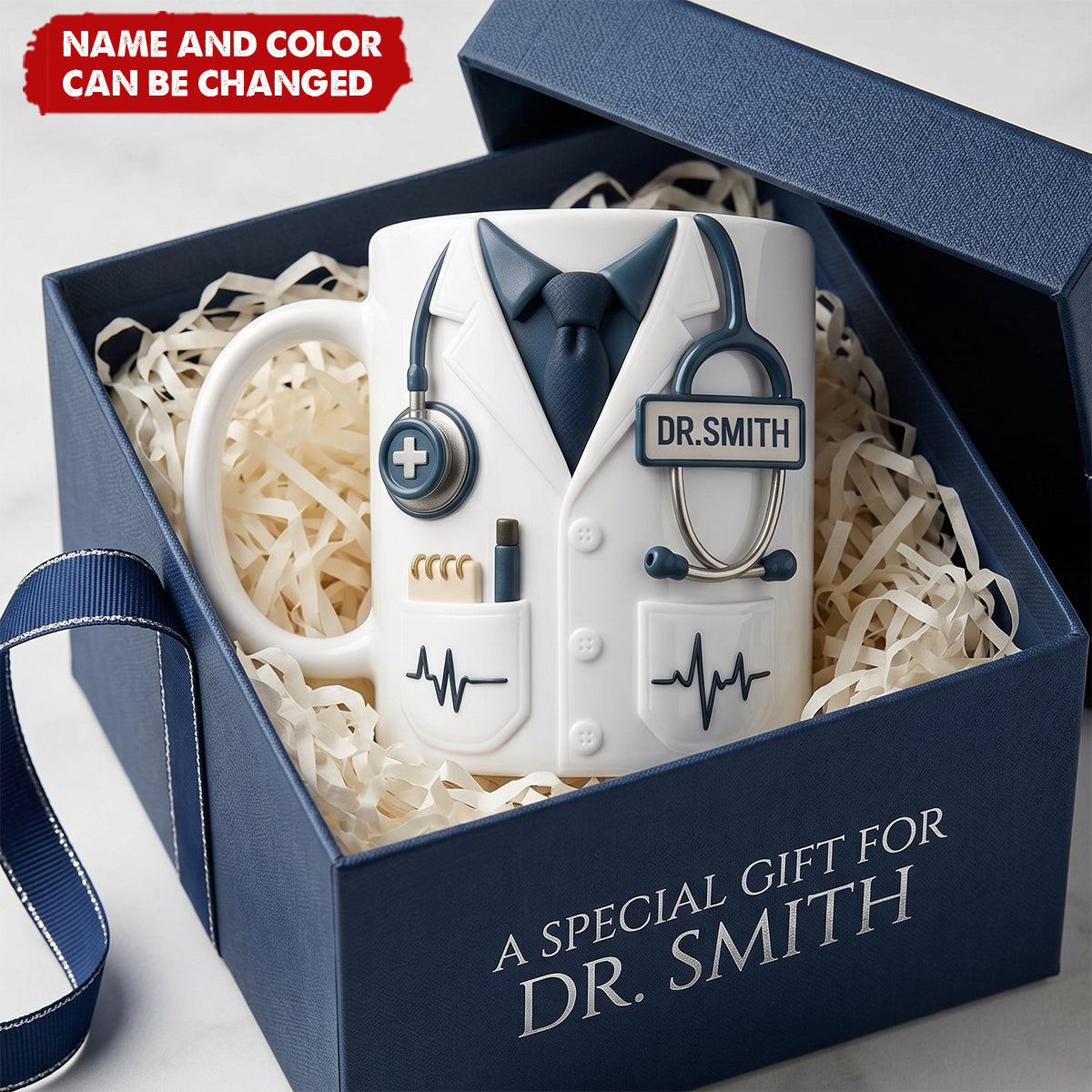 Professional Medical-Themed - Personalized Custom Coffee Mug, Gift for Doctors