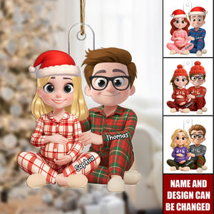 Expecting A Miracle - Personalized Christmas Acrylic Ornament