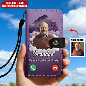 A Call From Heaven - Personalized Wallet Case
