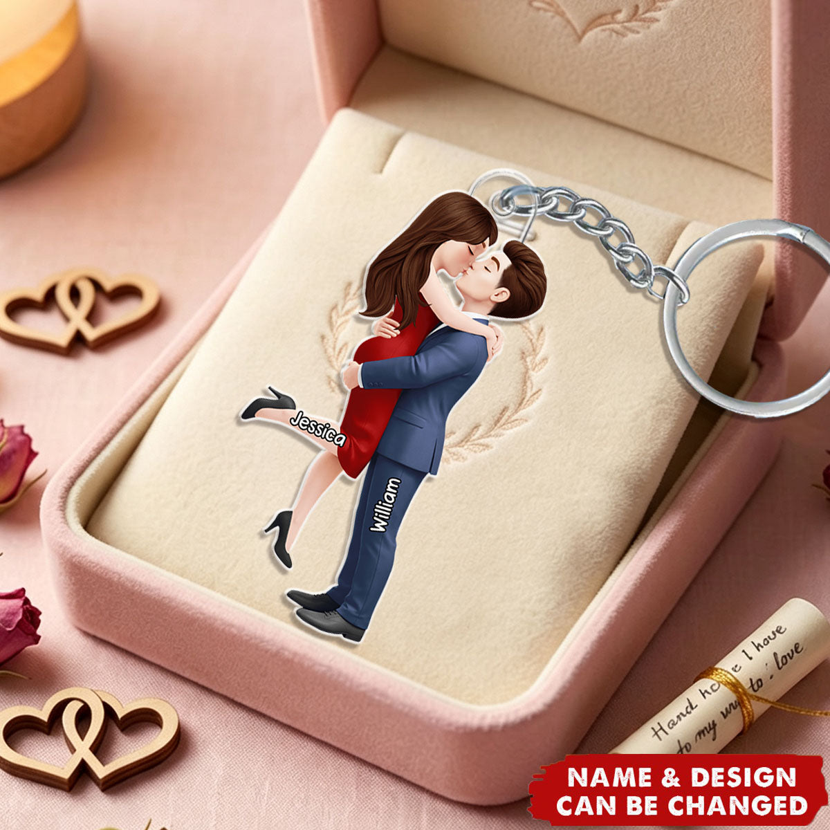 My Missing Piece - Personalized Acrylic Keychain