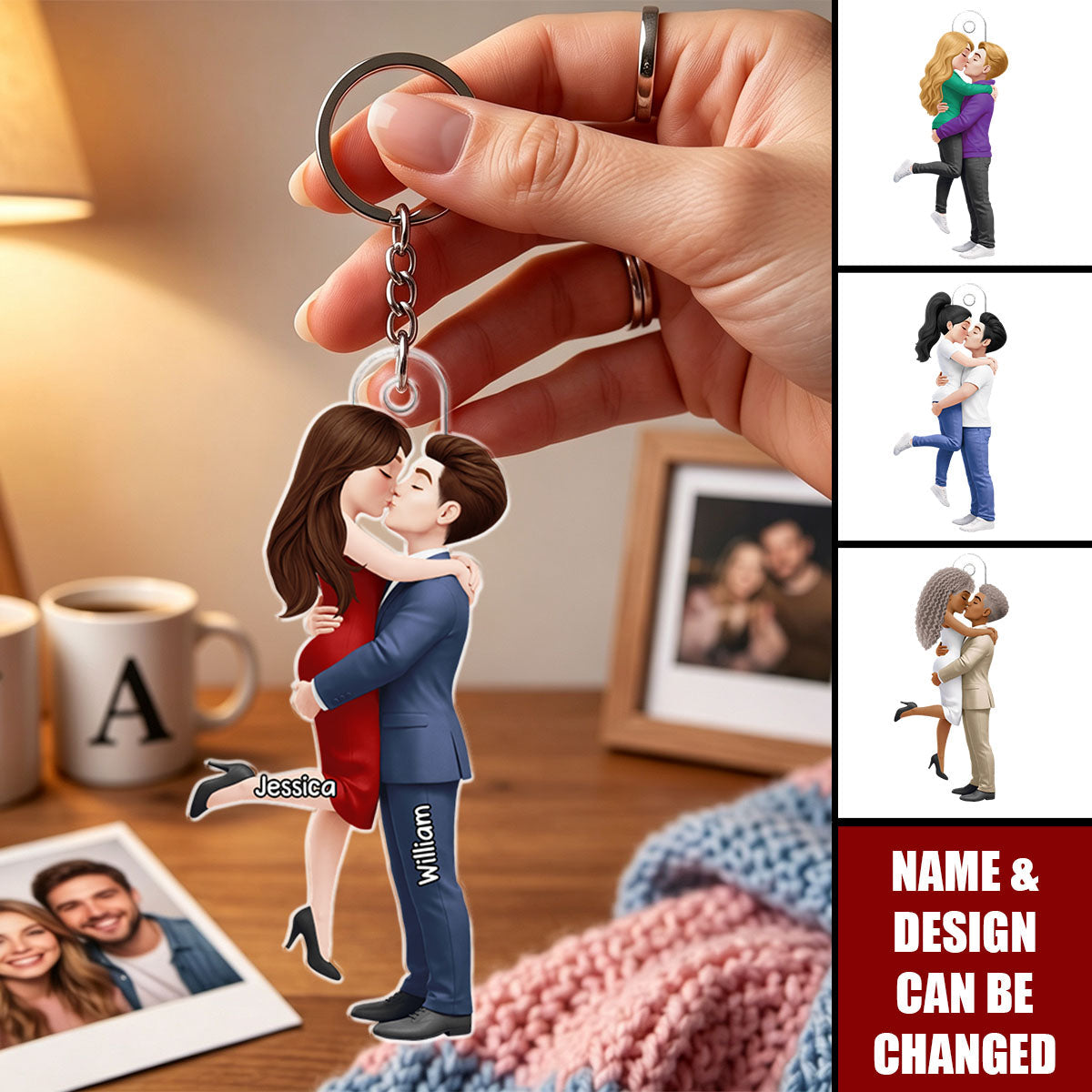 My Missing Piece - Personalized Acrylic Keychain
