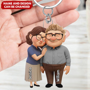 Together We Make Sense - Personalized Keychain