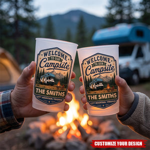 Custom Party Cups - Personalized Birthday Camping Gifts For Campers - Sleep Under The Stars