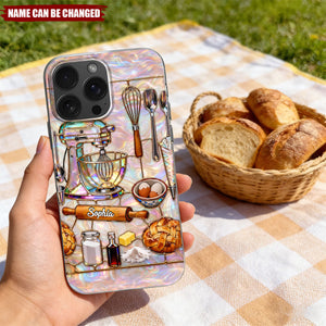 For The Love Of Baking, Create Delicious Memories, Personalized Phone Case