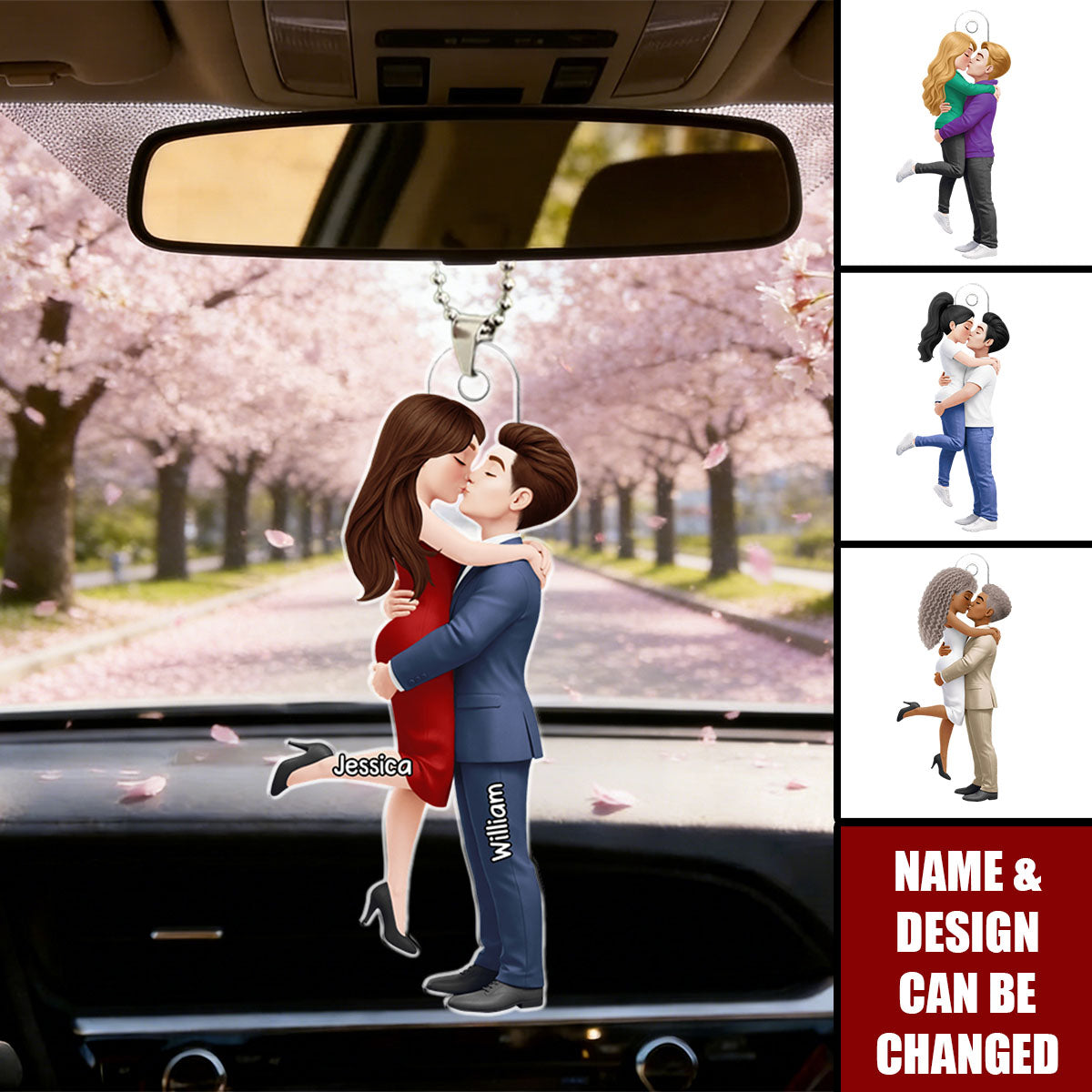 My Missing Piece - Personalized Acrylic Car Ornament
