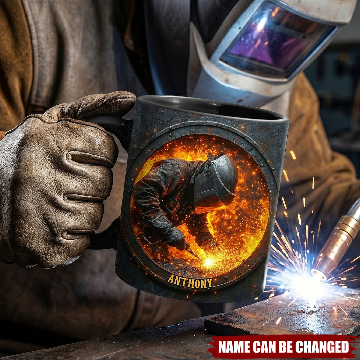 Super Cool Welder - Personalized Coffee Mug
