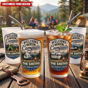 Custom Party Cups - Personalized Birthday Camping Gifts For Campers - Sleep Under The Stars