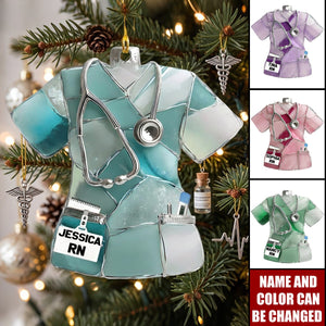 I'm A Nurse - Personalized 1-Layer Acrylic Ornament