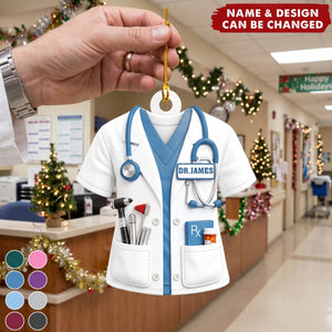 Doctor And Tools – Personalized Acrylic Custom Shape Ornament