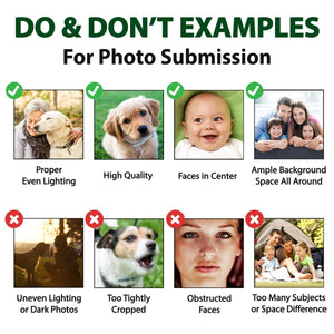 Christmas Ornaments With Family Picture - Personalized Family Photo Acrylic Ball Ornament