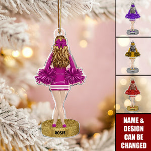 Best Cheerleader Of The Year - Personalized Cheerleading Ornament