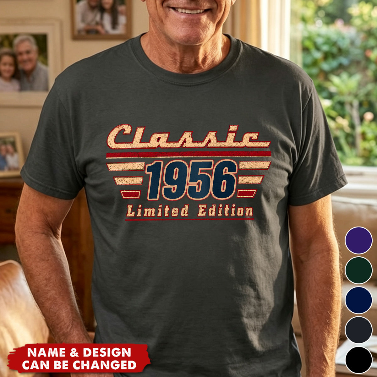 Custom T-shirt, Hoodie - Personalized Father's Day Birthday Gifts For Dad, Grandpa, Family, Yourself - Generations Built On Love