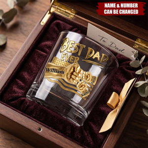 Power Fist Drinking Whiskey Glass - Personalized Gifts For Dads