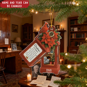 Christmas In Heaven - Personalized Christmas Acrylic Ornament