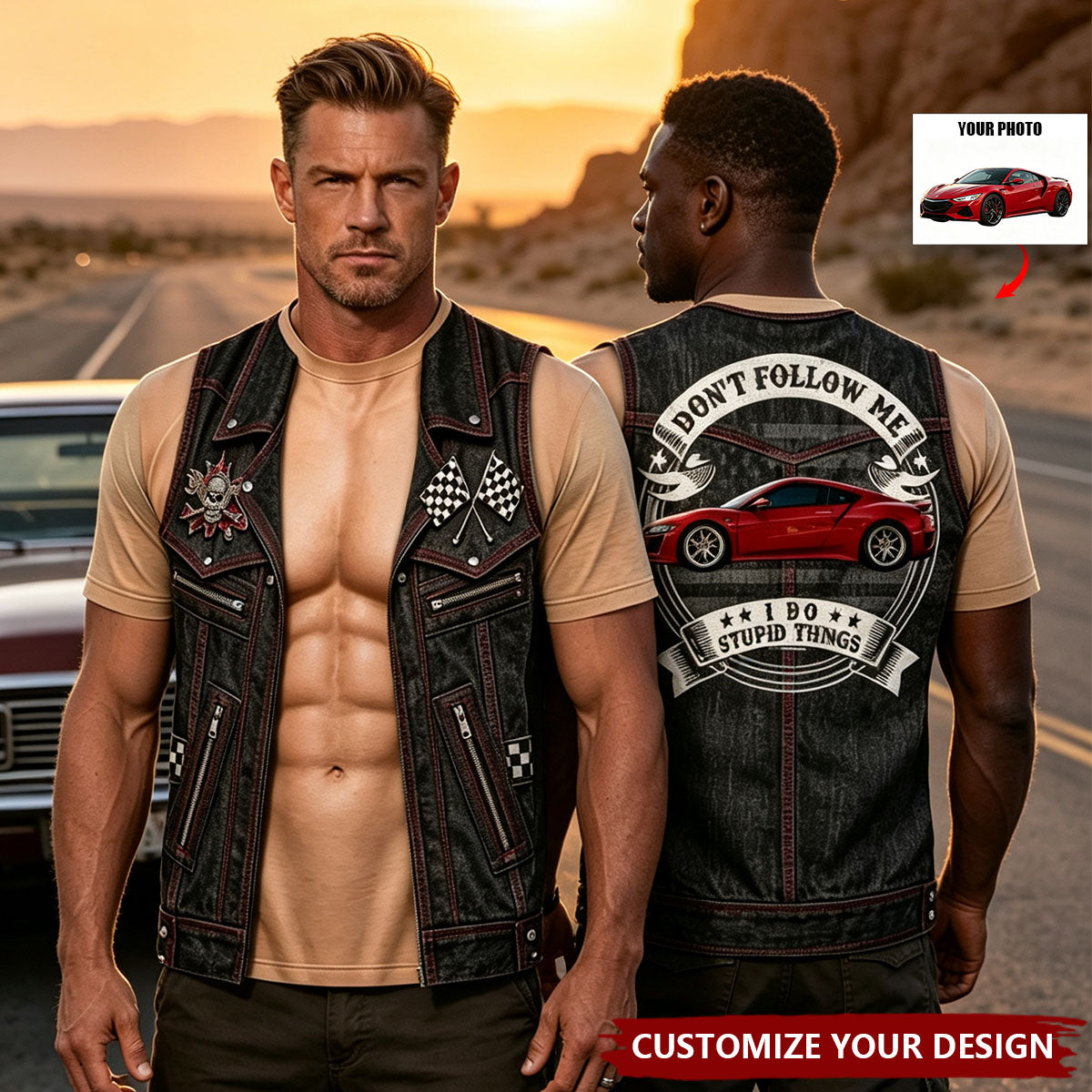 Custom Funny This Is How I Roll - Custom Photo Classic Car Shirt - Personalized Name Car Shirt